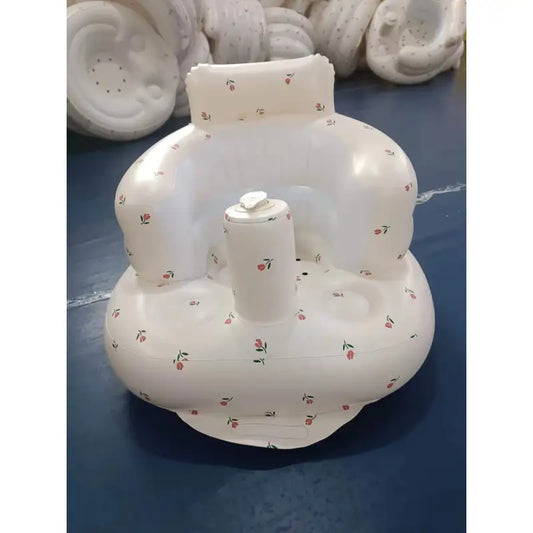 Inflatable Baby Chair – Portable Dining & Bath Seat for Infants