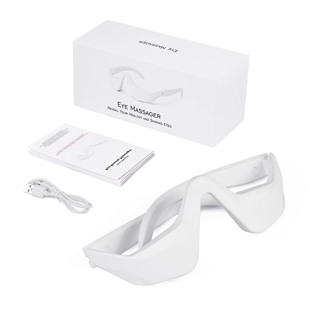 Wireless Eye Massager – Heated Compression Relief