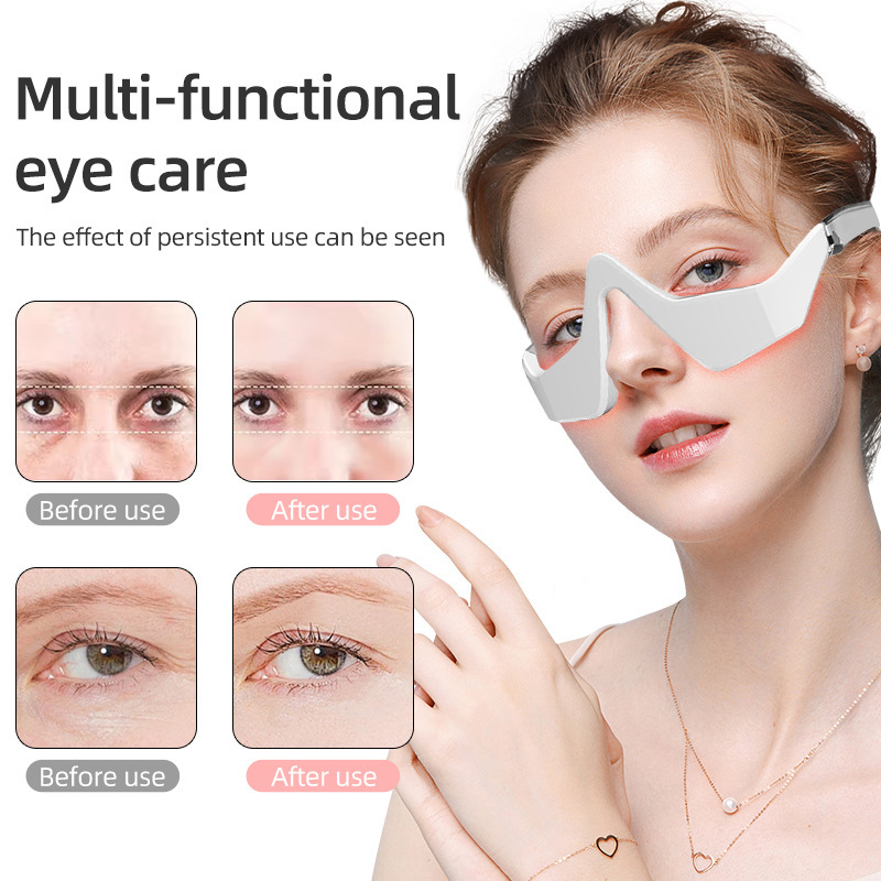 Wireless Eye Massager – Heated Compression Relief