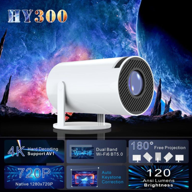 Portable Mini Projector – Compact Home Theater for Movies & Gaming