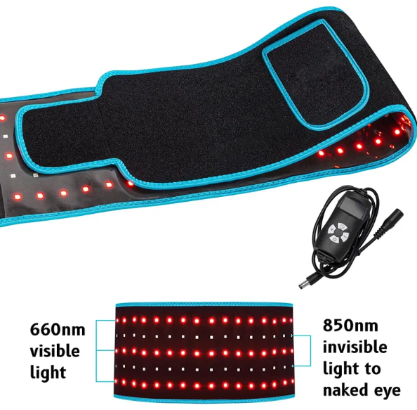 LED Infrared Belt Therapy Device – Targeted Pain Relief & Muscle Recovery