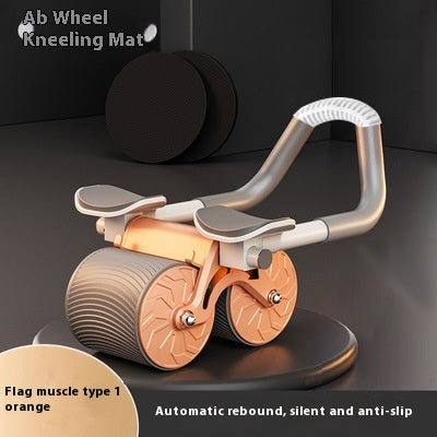 Automatic Rebound Abdominal Wheel – Self-Return Core Roller for Home Workouts