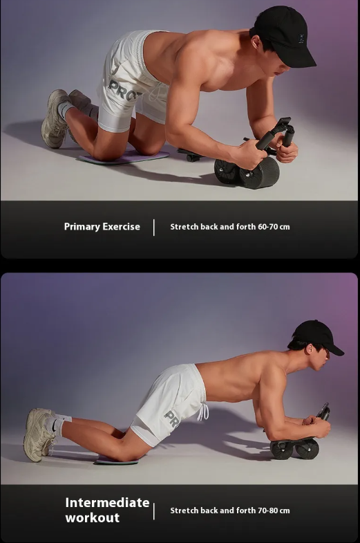 Automatic Rebound Abdominal Wheel – Self-Return Core Roller for Home Workouts