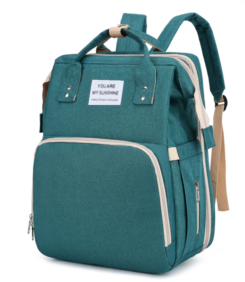 Large-Capacity Mommy Bag – Stylish Multi-Function Diaper Backpack