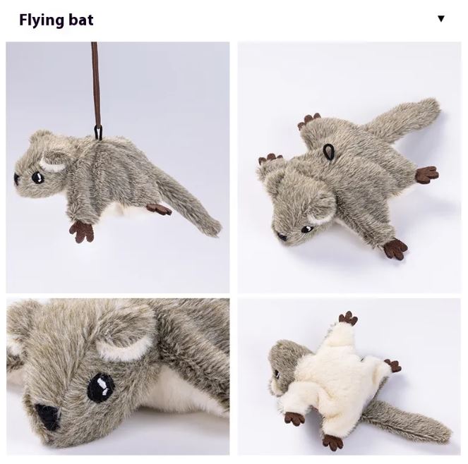 Flapping Bird Cat Toy – Interactive Moving Feather Toy for Cats