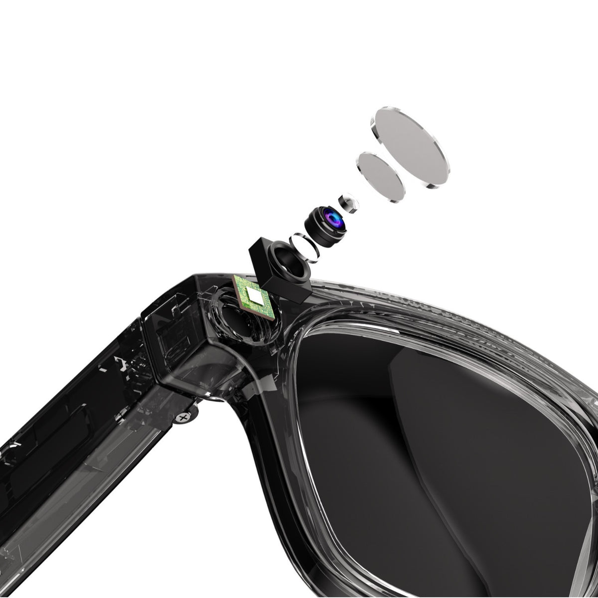 AI Camera Smart Glasses – Wearable Tech for Hands-Free Photos & Video
