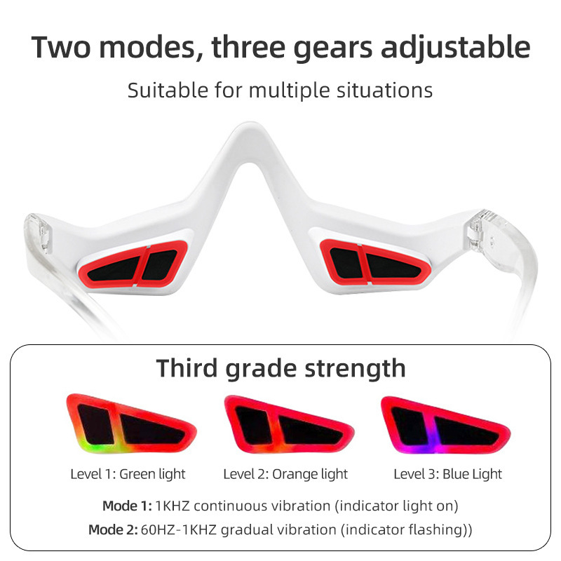 Wireless Eye Massager – Heated Compression Relief