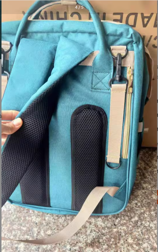 Large-Capacity Mommy Bag – Stylish Multi-Function Diaper Backpack