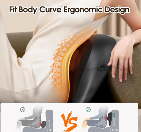 Neck & Shoulder Massage Pillow – Deep Relief Massager
