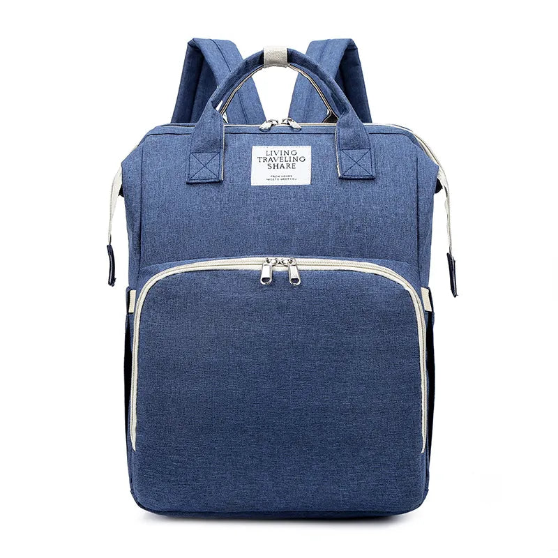 Large-Capacity Mommy Bag – Stylish Multi-Function Diaper Backpack