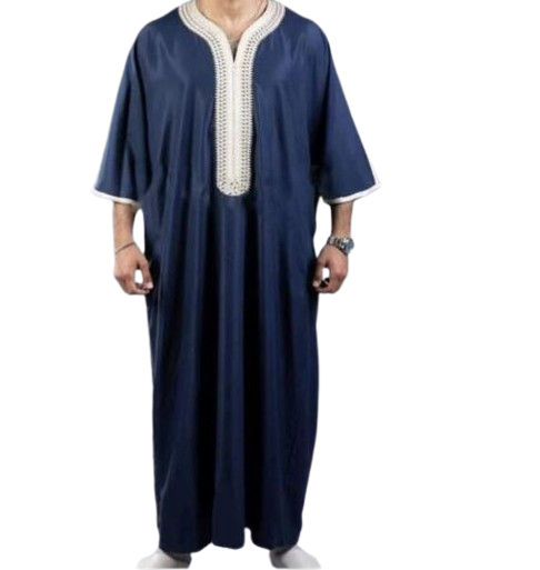Elegant Men's Black Linen Robe – Lightweight Loungewear for Home & Spa