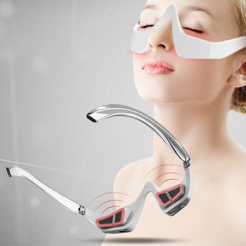 Wireless Eye Massager – Heated Compression Relief
