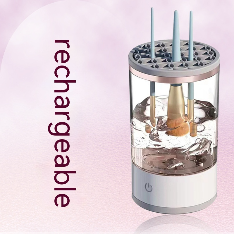 Makeup Brush Cleaner – Fast Electric Brush Spinner & Drying Tool