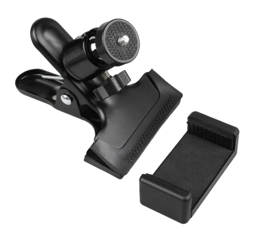 Phone Guitar Clip Stand – Universal Mount for Hands-Free Playing & Recording