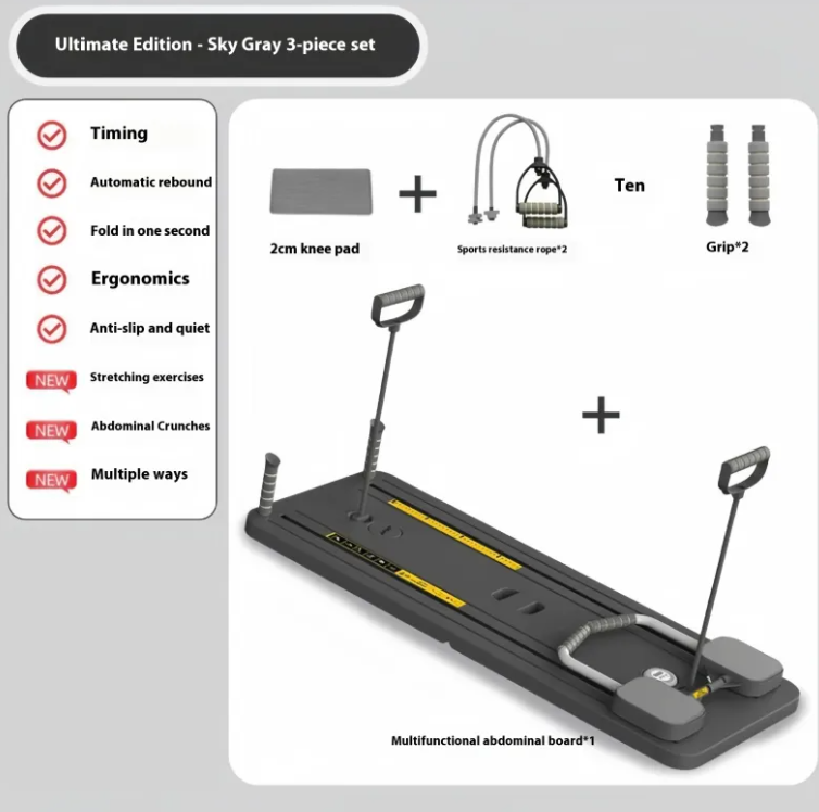 Abdominal Wheel Fitness Board – Core Strength Trainer for Home Workouts